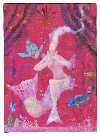Mermaid in Mazenta